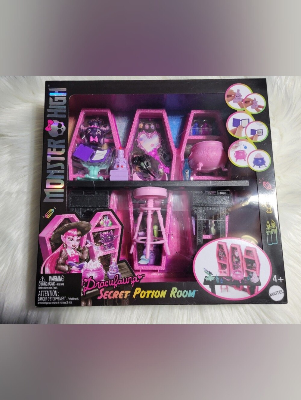 Monster High Draculaura Secret Potion Room Doll Playset